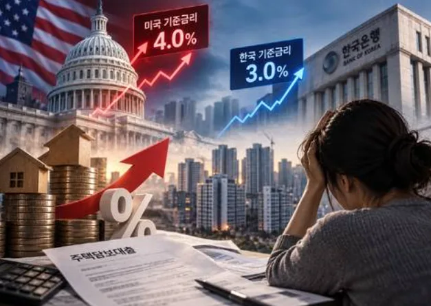 주담대 금리 7% 시대, 미국 국채금리 5% 돌파가 내 대출에 미치는 영향