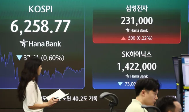 코스피 하락장 속 상승 종목 과반?